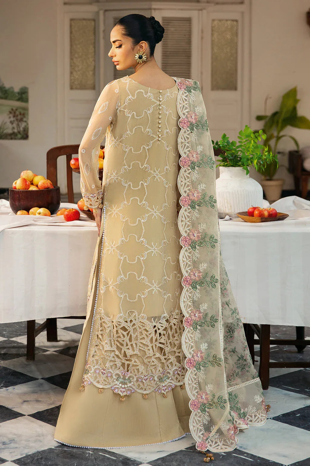 Ramsha | Dastak Luxury Chiffon Collection |  Q-105 - Rang-e-Khaas