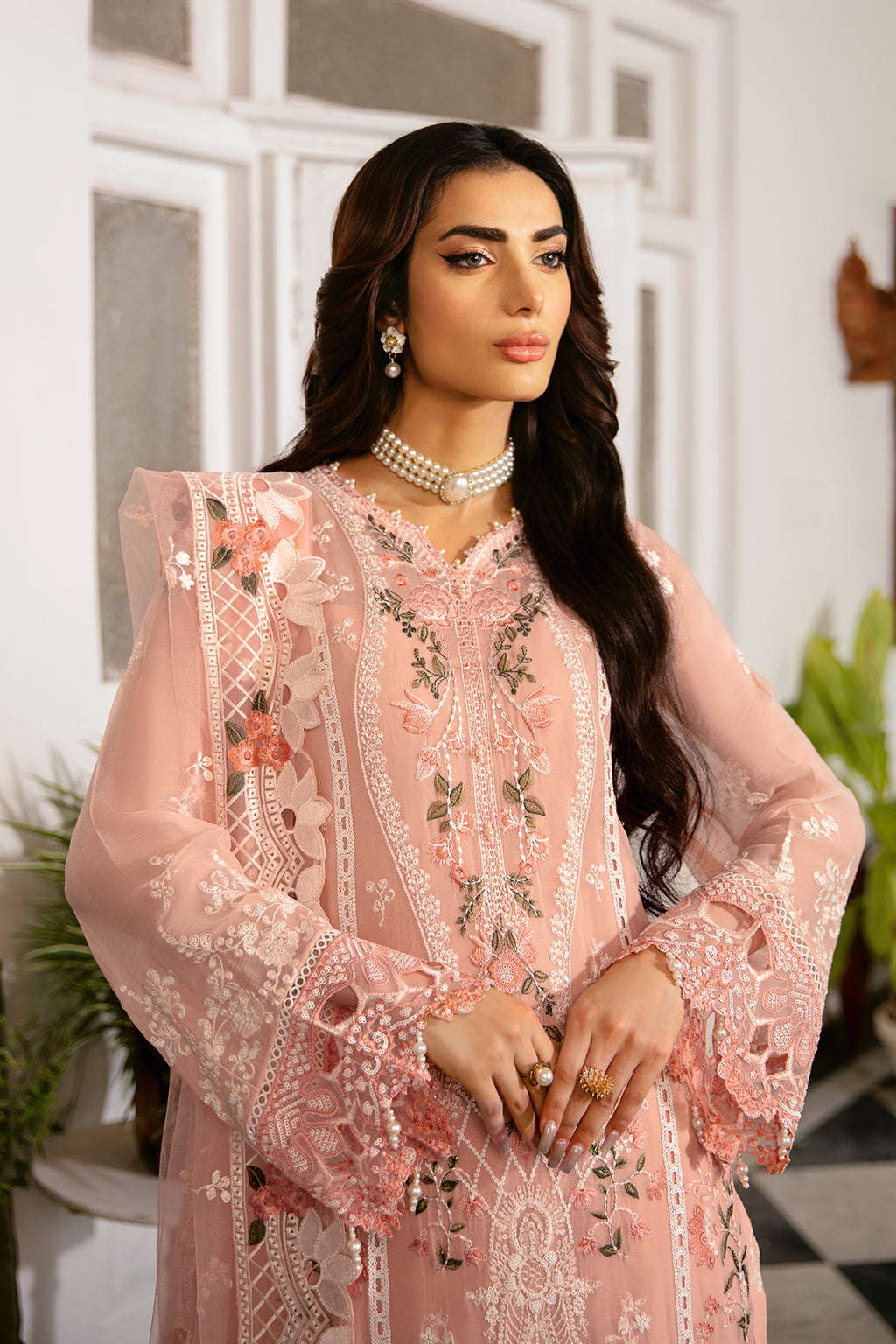 Ramsha | Dastak Luxury Chiffon Collection | Q-101