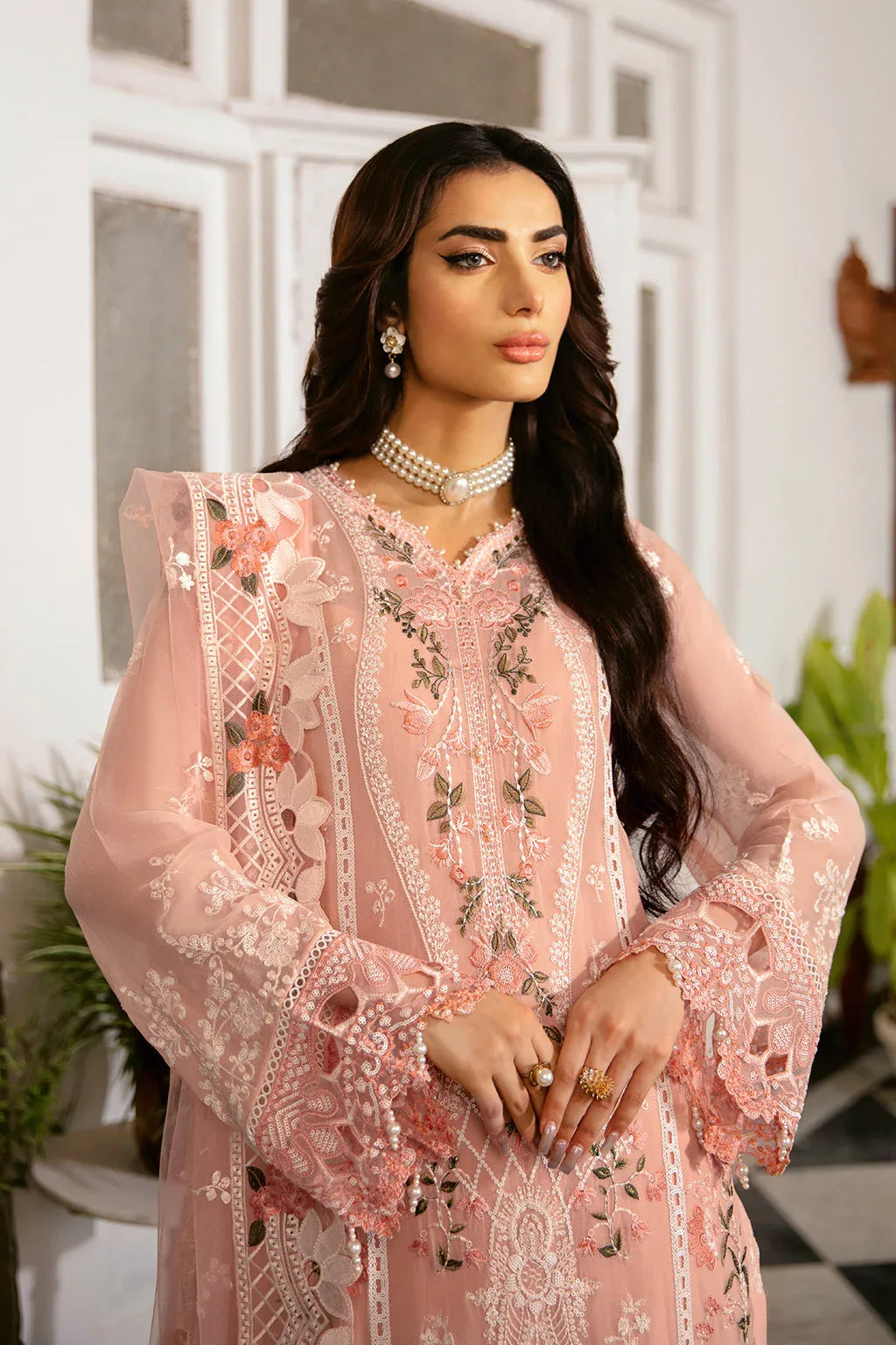 Ramsha | Dastak Luxury Chiffon Collection | Q-101 - Rang-e-Khaas