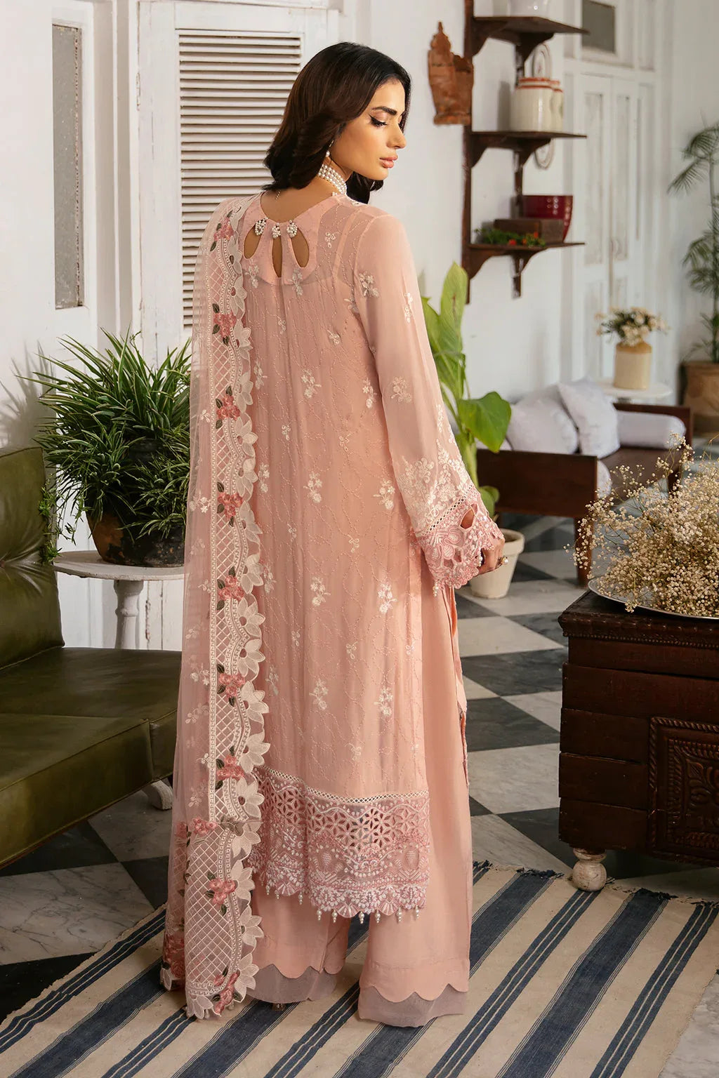 Ramsha | Dastak Luxury Chiffon Collection | Q-101 - Rang-e-Khaas