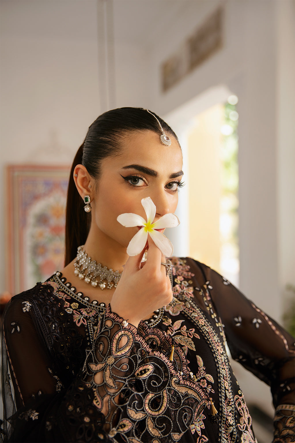Ramsha | Dastak Luxury Chiffon Collection |  Q-106