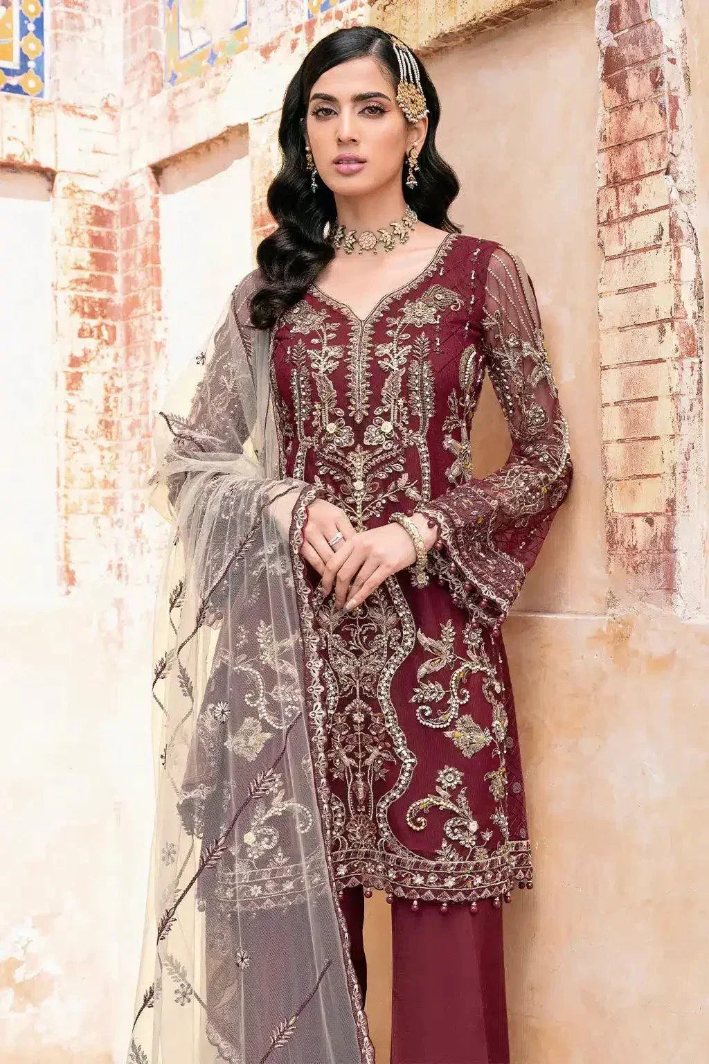 Ramsha | Luxury Wedding Collection 23 | H-203 - Rang-e-Khaas
