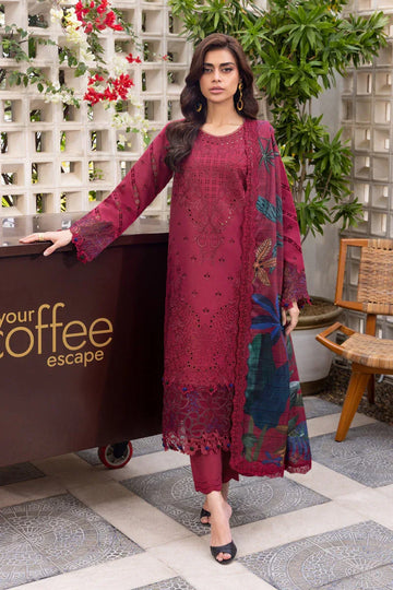 Rangrasiya | Carnation Luxury Festive Edit 25 | Aria - Rang-e-Khaas