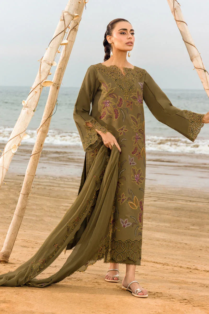 Rangrasiya | Carnation Luxury Festive Edit 25 | Leah - Rang-e-Khaas