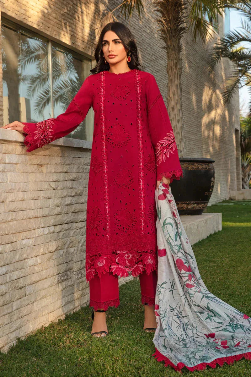 Rangrasiya | Carnation Summer 24 | Scarlet - Rang-e-Khaas