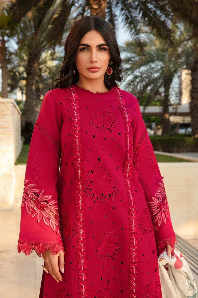 Rangrasiya | Carnation Summer 24 | Scarlet - Rang-e-Khaas