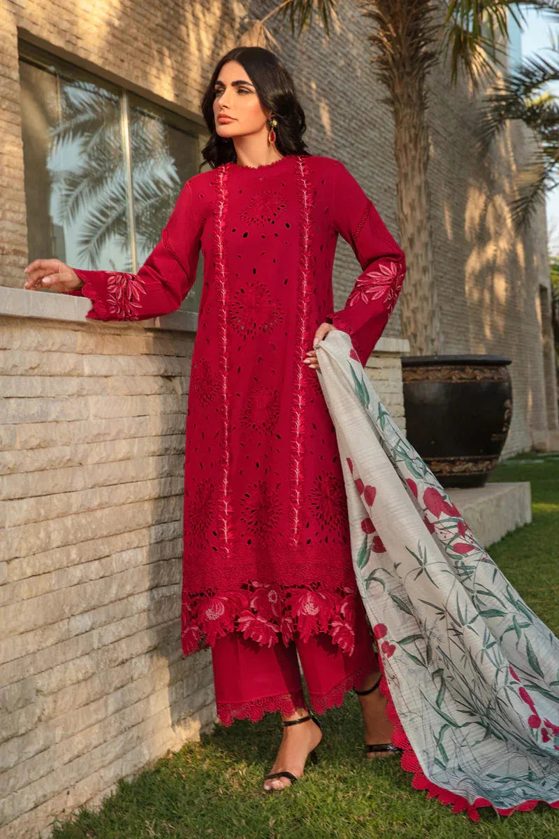 Rangrasiya | Carnation Summer 24 | Scarlet - Rang-e-Khaas