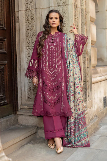 Rangrasiya | Carnation Winter Shawl | Abigail - Rang-e-Khaas