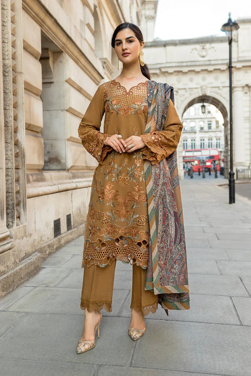 Rangrasiya | Carnation Winter Shawl | Autumn - Rang-e-Khaas
