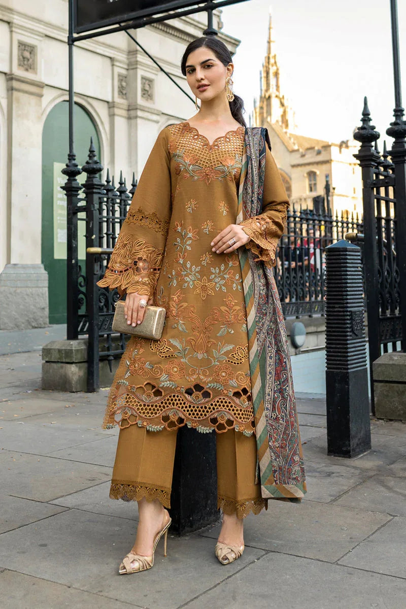 Rangrasiya | Carnation Winter Shawl | Autumn - Rang-e-Khaas