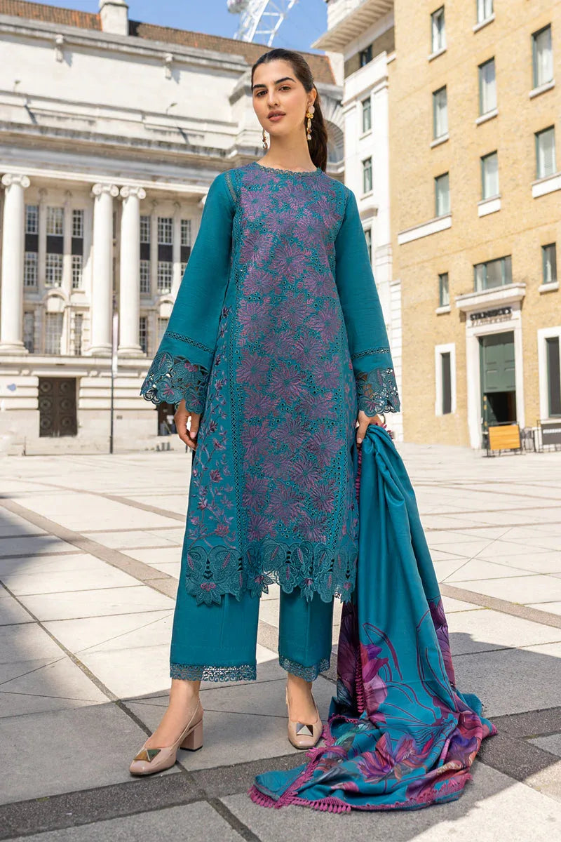 Rangrasiya | Carnation Winter Shawl | Ella - Rang-e-Khaas