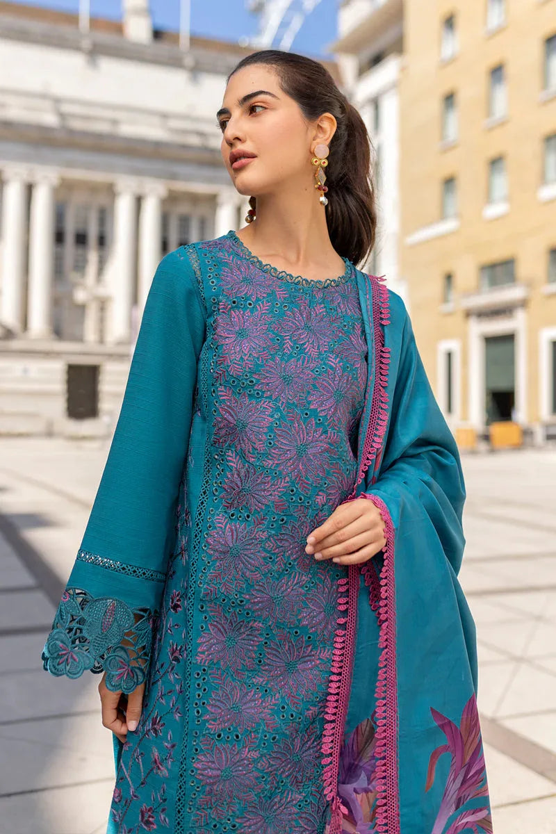 Rangrasiya | Carnation Winter Shawl | Ella - Rang-e-Khaas