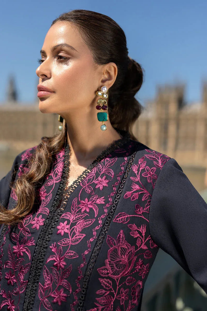 Rangrasiya | Carnation Winter Shawl | Emily - Rang-e-Khaas
