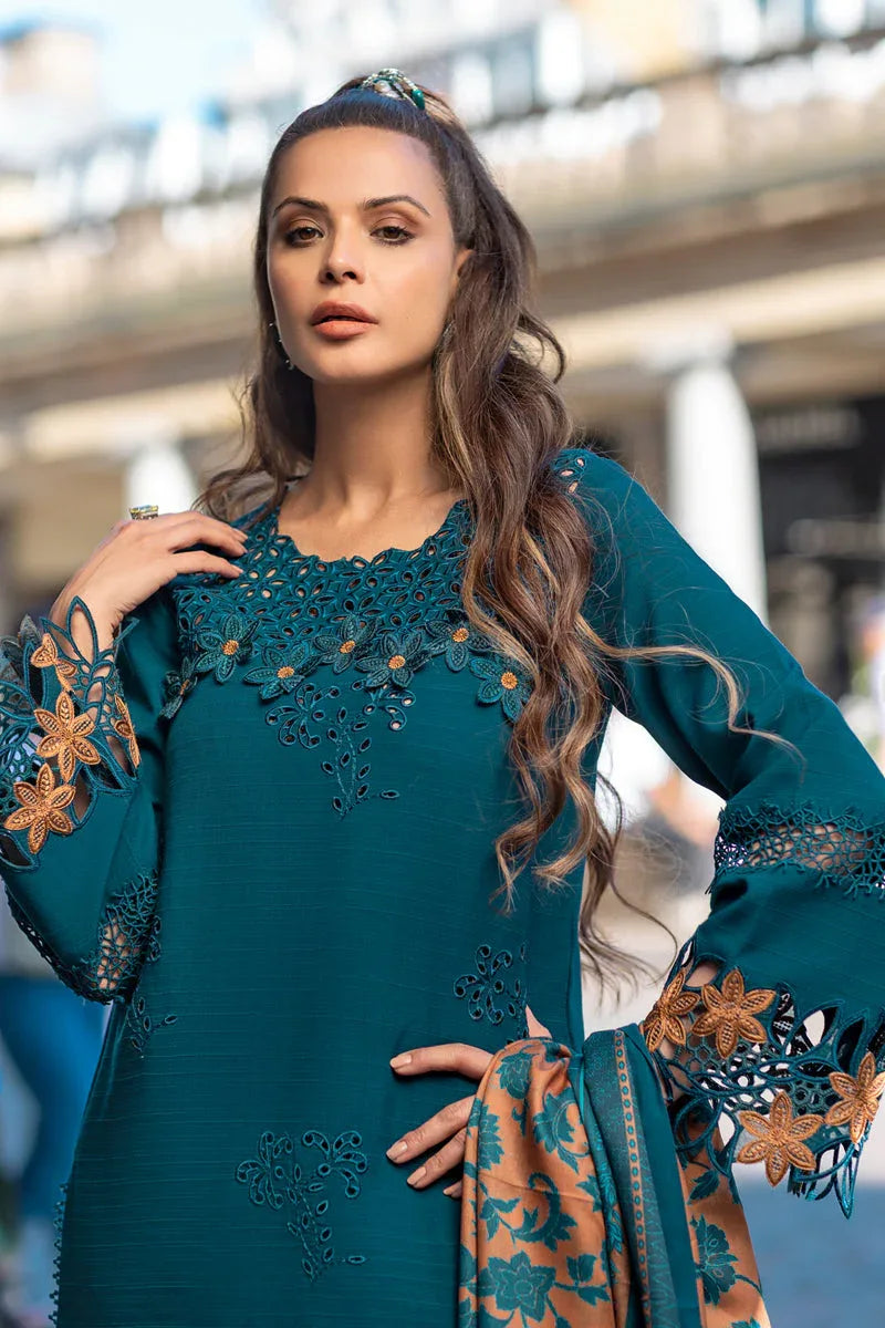 Rangrasiya | Carnation Winter Shawl | Erica - Rang-e-Khaas