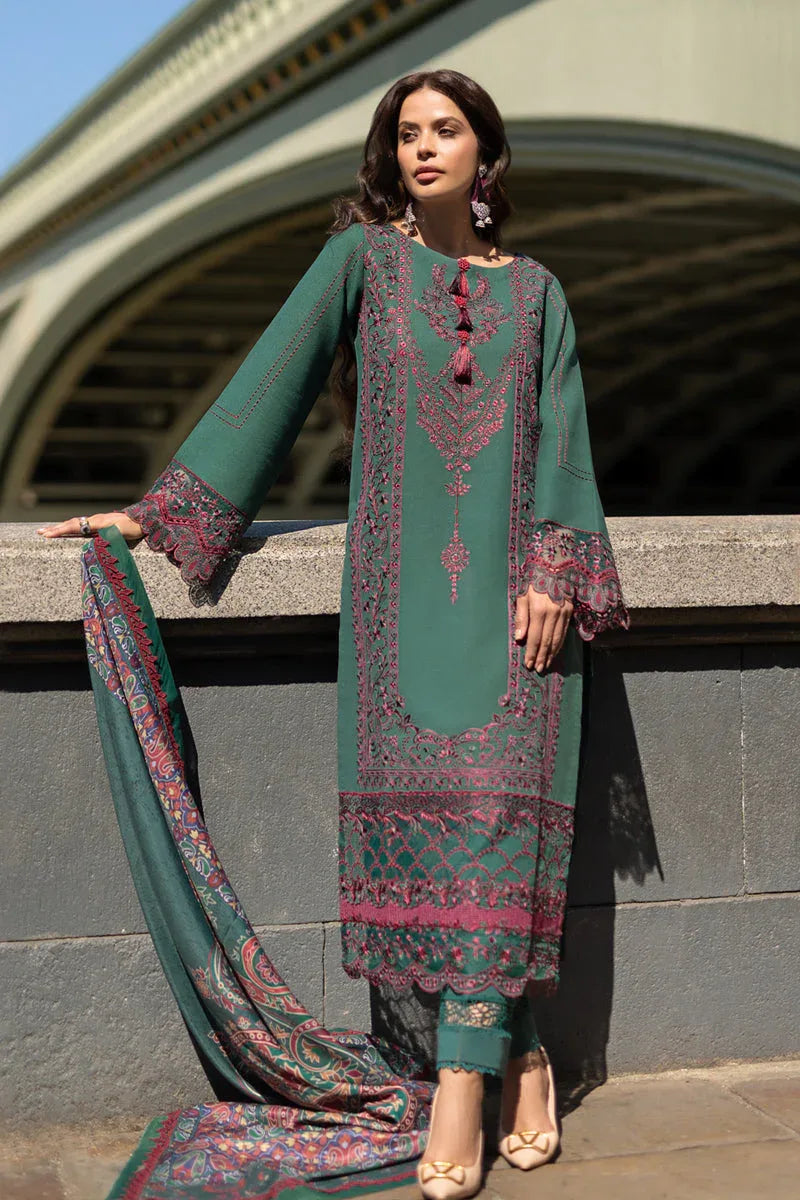 Rangrasiya | Carnation Winter Shawl | Isla - Rang-e-Khaas