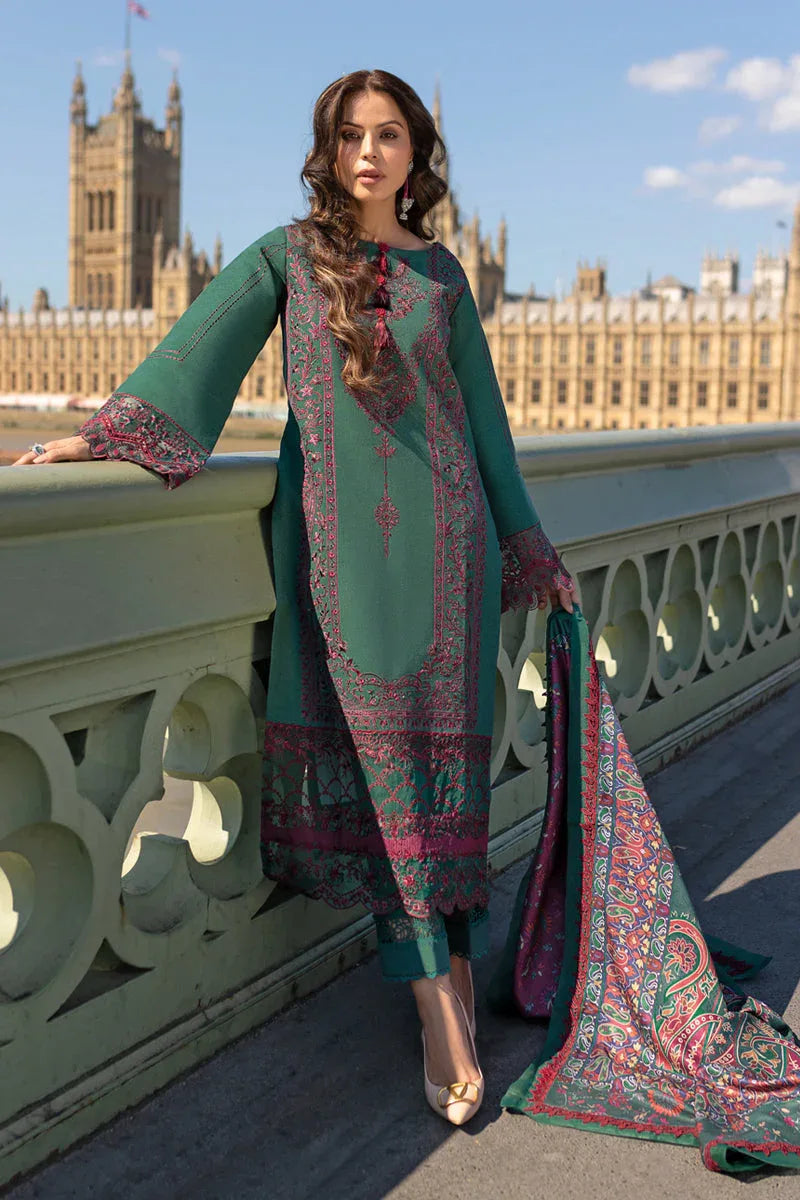 Rangrasiya | Carnation Winter Shawl | Isla - Rang-e-Khaas