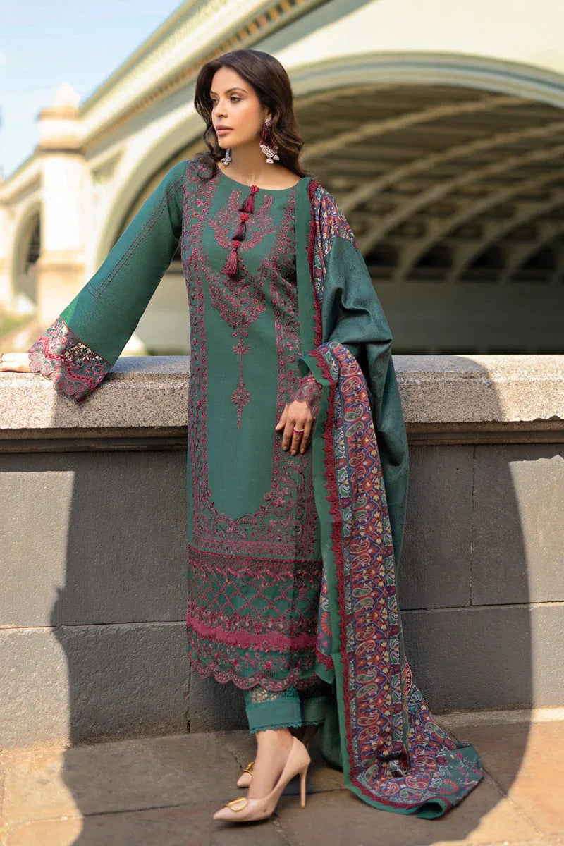 Rangrasiya | Carnation Winter Shawl | Isla - Rang-e-Khaas