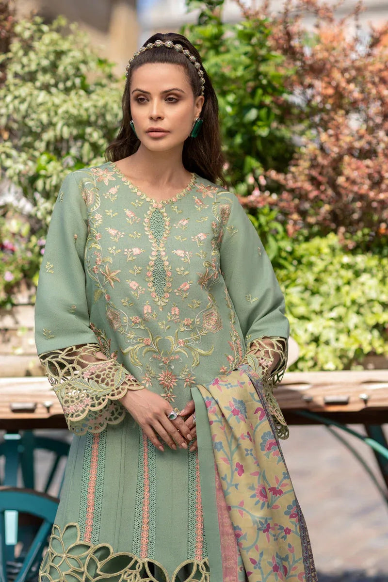 Rangrasiya | Carnation Winter Shawl | Lisa - Rang-e-Khaas