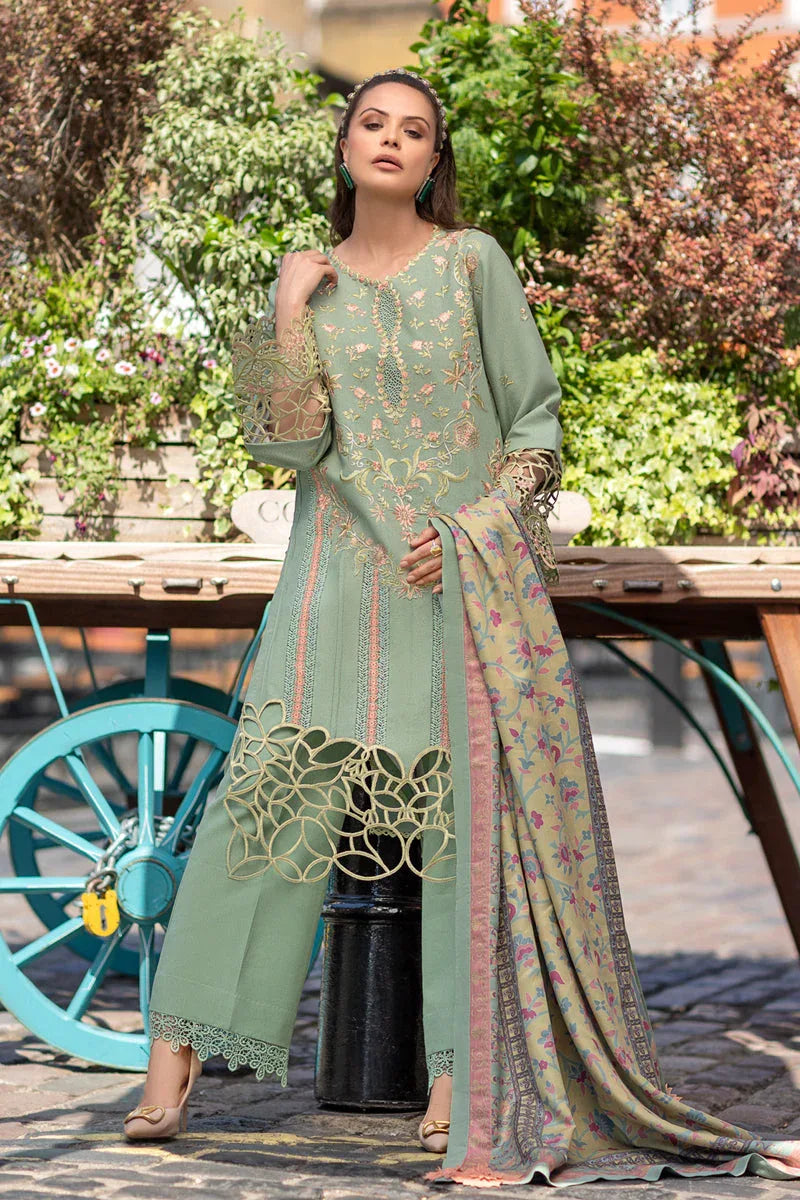 Rangrasiya | Carnation Winter Shawl | Lisa - Rang-e-Khaas