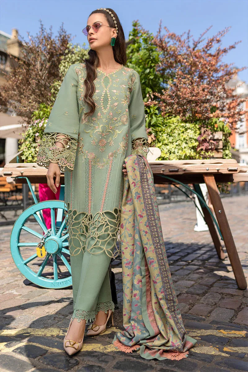 Rangrasiya | Carnation Winter Shawl | Lisa - Rang-e-Khaas