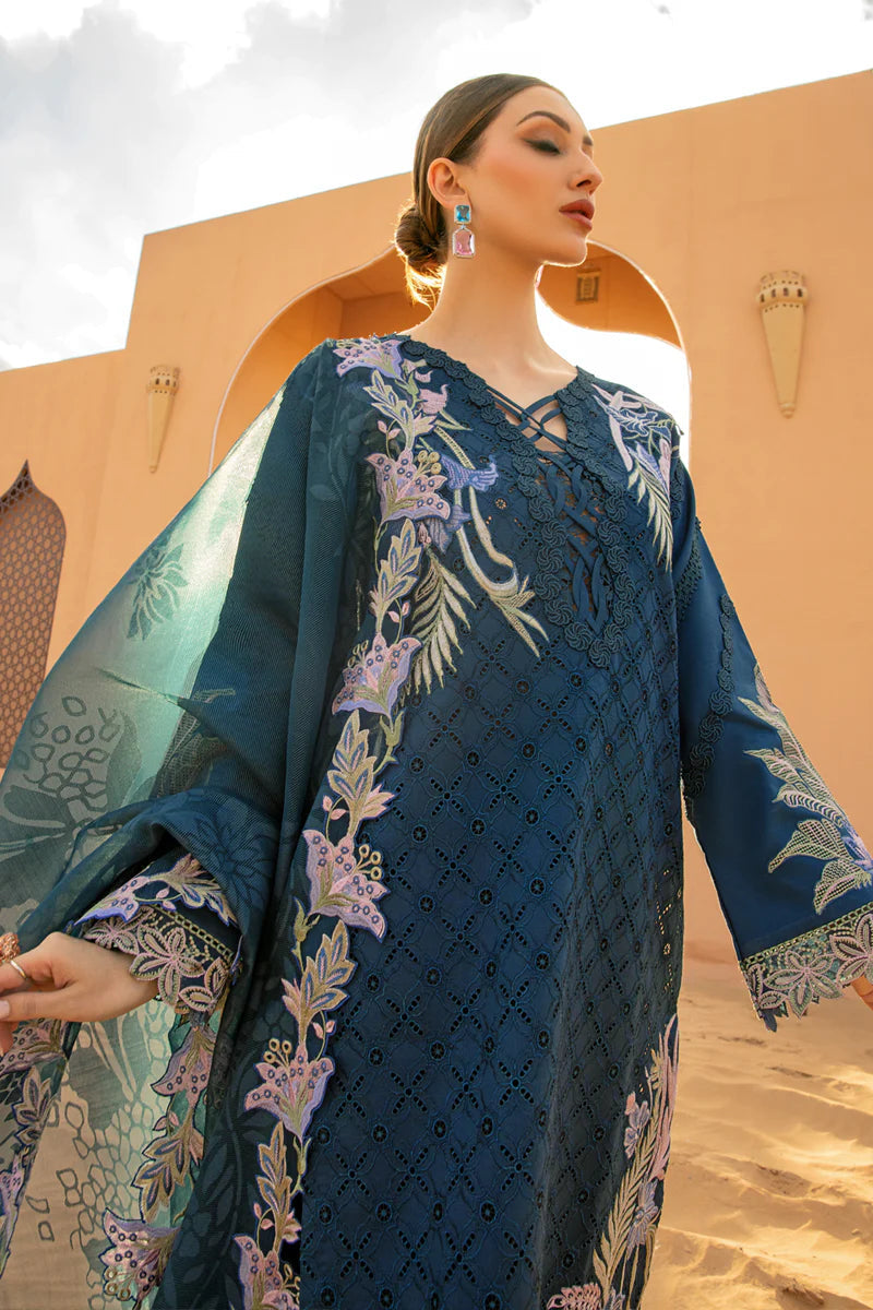 Rangrasiya | Premium Lawn 24 | Mahsa - Rang-e-Khaas