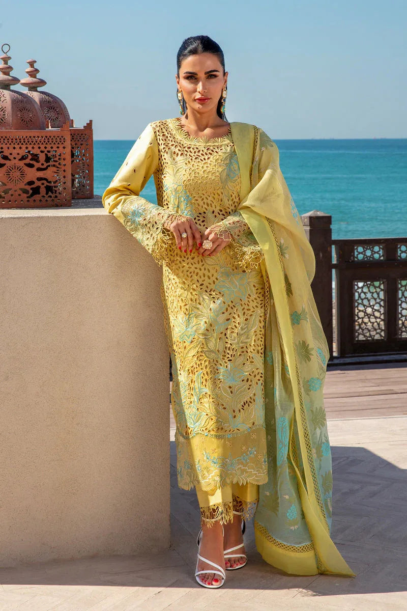 Rangrasiya | Premium Summer Lawn 25 | Minal - Rang-e-Khaas