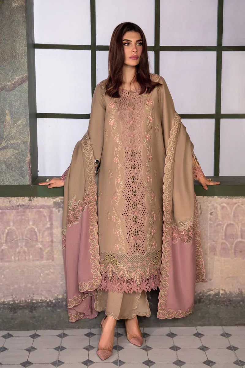 Rangrasiya | Premium Winter Edit 24 |  Cappuccino - Rang-e-Khaas