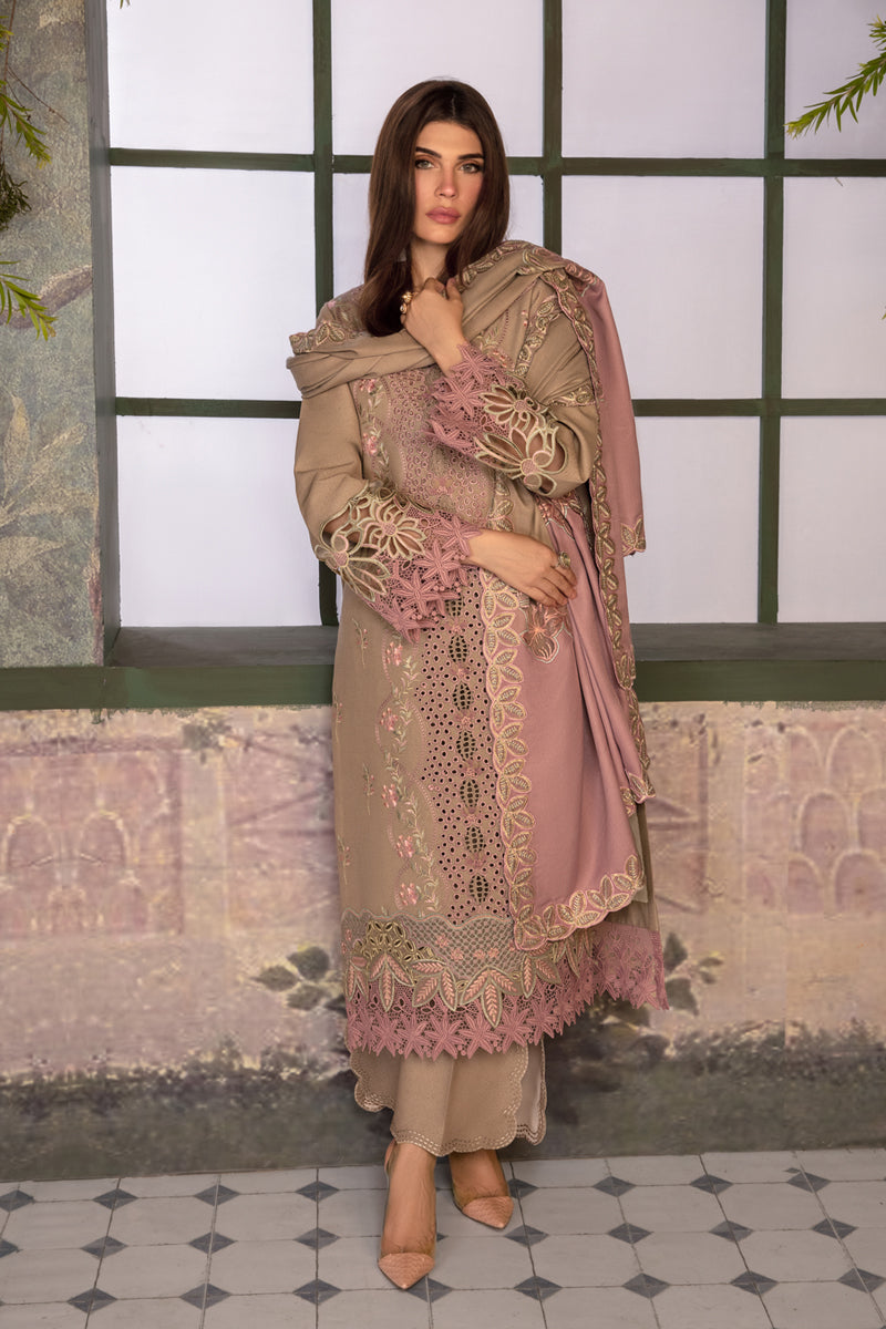 Rangrasiya | Premium Winter Edit 24 |  Cappuccino - Rang-e-Khaas