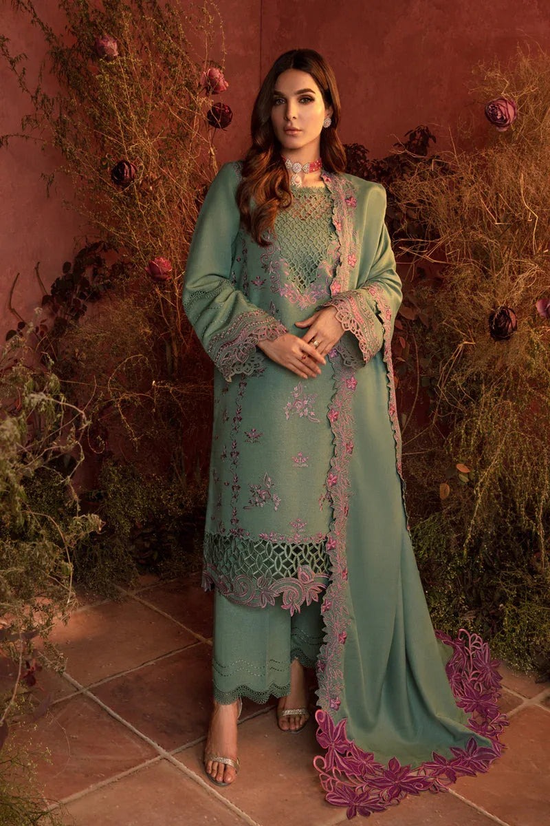Rangrasiya | Premium Winter Edit 24 |  Mint - Rang-e-Khaas