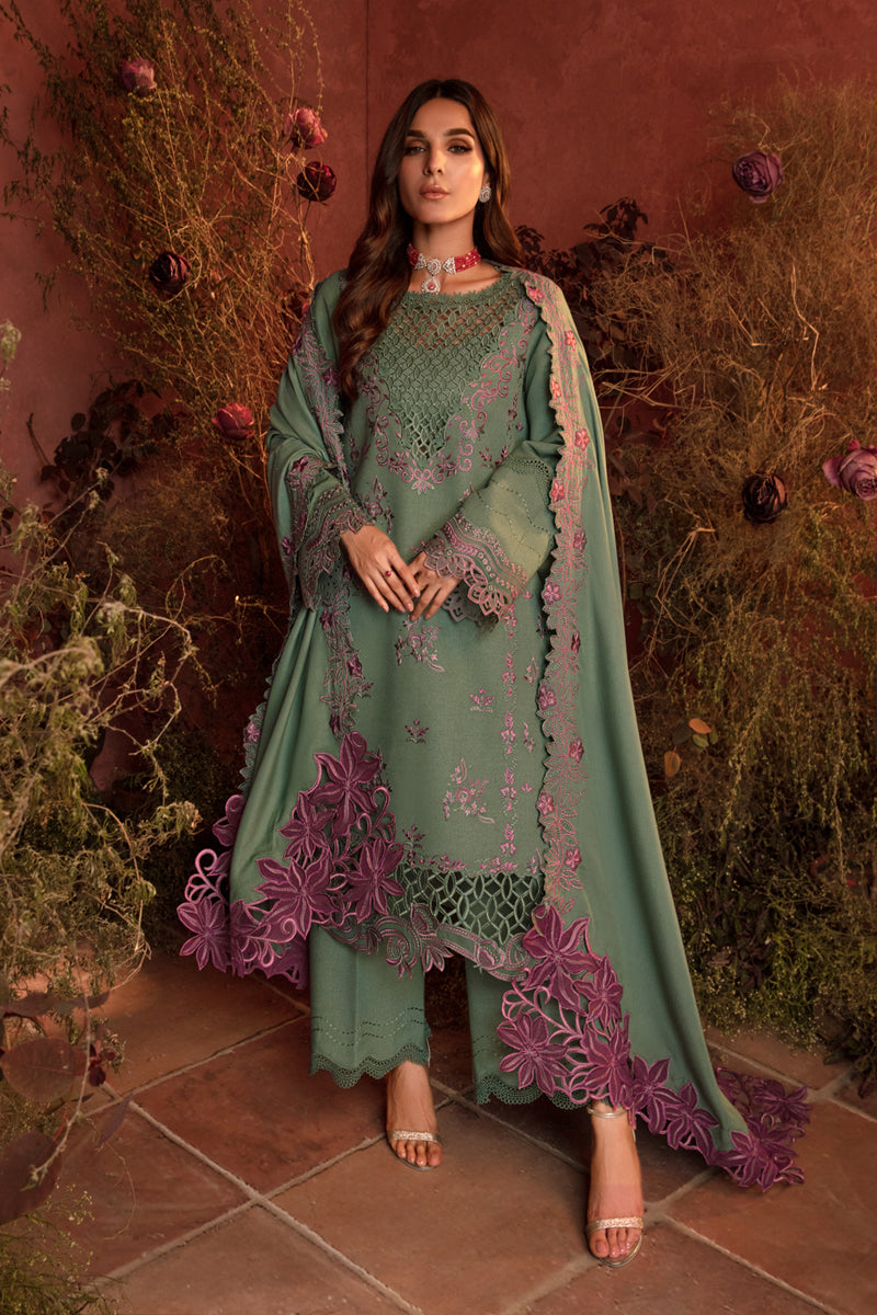 Rangrasiya | Premium Winter Edit 24 |  Mint - Rang-e-Khaas