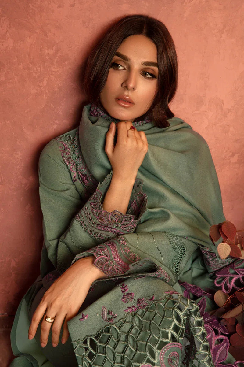 Rangrasiya | Premium Winter Edit 24 |  Mint - Rang-e-Khaas