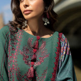 Rangrasiya | Carnation Winter Shawl | Isla