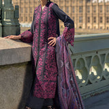 Rangrasiya | Carnation Winter Shawl | Emily