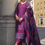 Rangrasiya | Carnation Winter Shawl | Freya