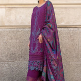 Rangrasiya | Carnation Winter Shawl | Freya