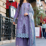Rangrasiya | Carnation Winter Shawl | Lavender