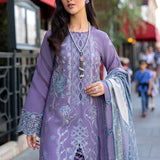 Rangrasiya | Carnation Winter Shawl | Lavender