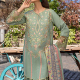 Rangrasiya | Carnation Winter Shawl | Lisa