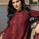 Rangrasiya | Carnation Winter Shawl | Audrey