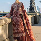 Rangrasiya | Carnation Winter Shawl | Ava