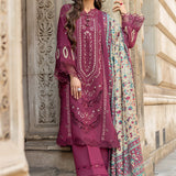 Rangrasiya | Carnation Winter Shawl | Abigail