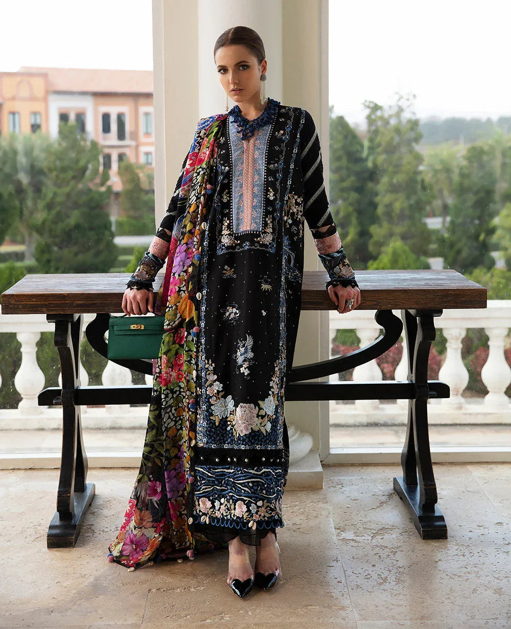 Republic Womenswear | Ilana Eid Luxury Lawn | MÃÂ©line - Rang-e-Khaas