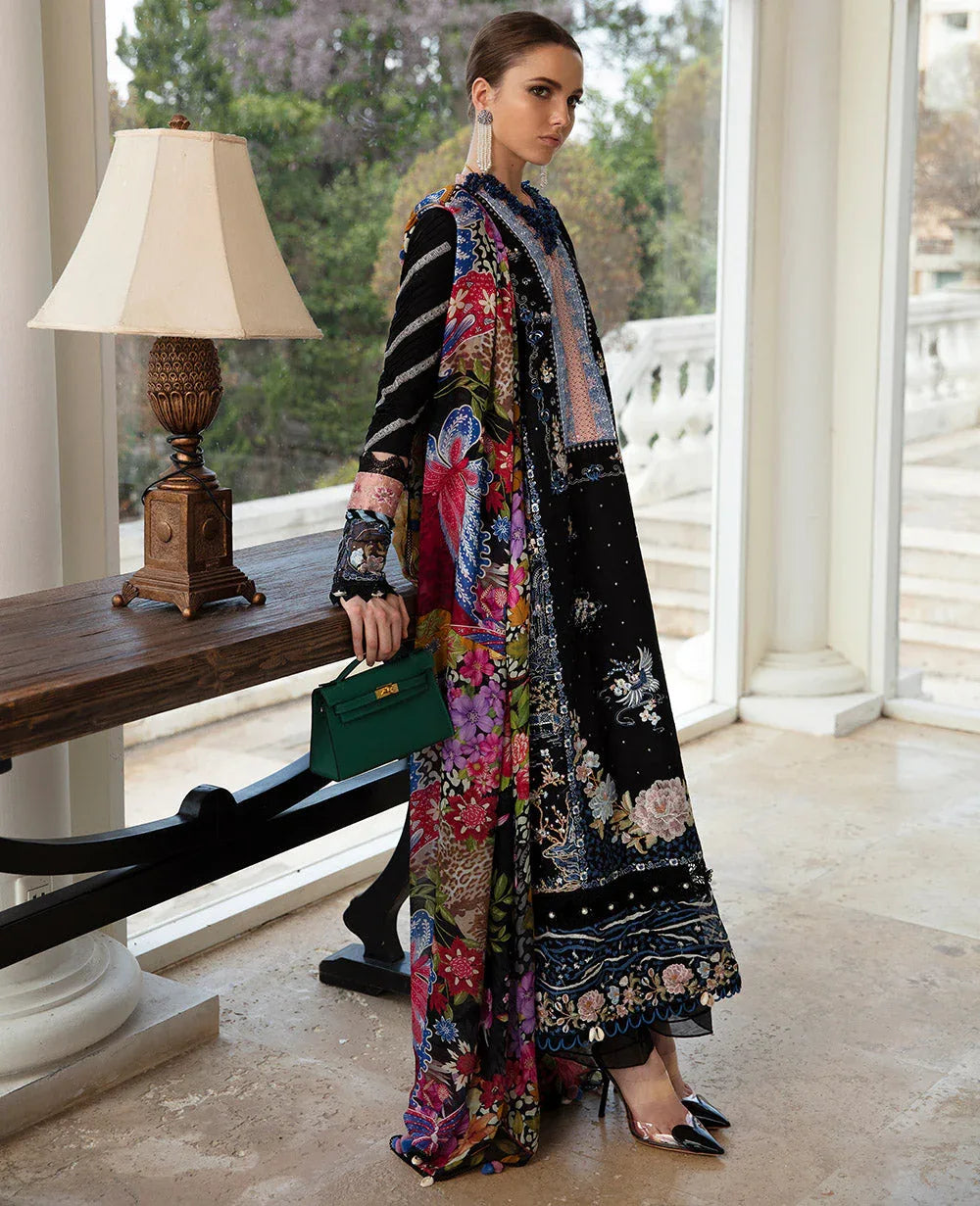 Republic Womenswear | Ilana Eid Luxury Lawn | MÃÂ©line - Rang-e-Khaas