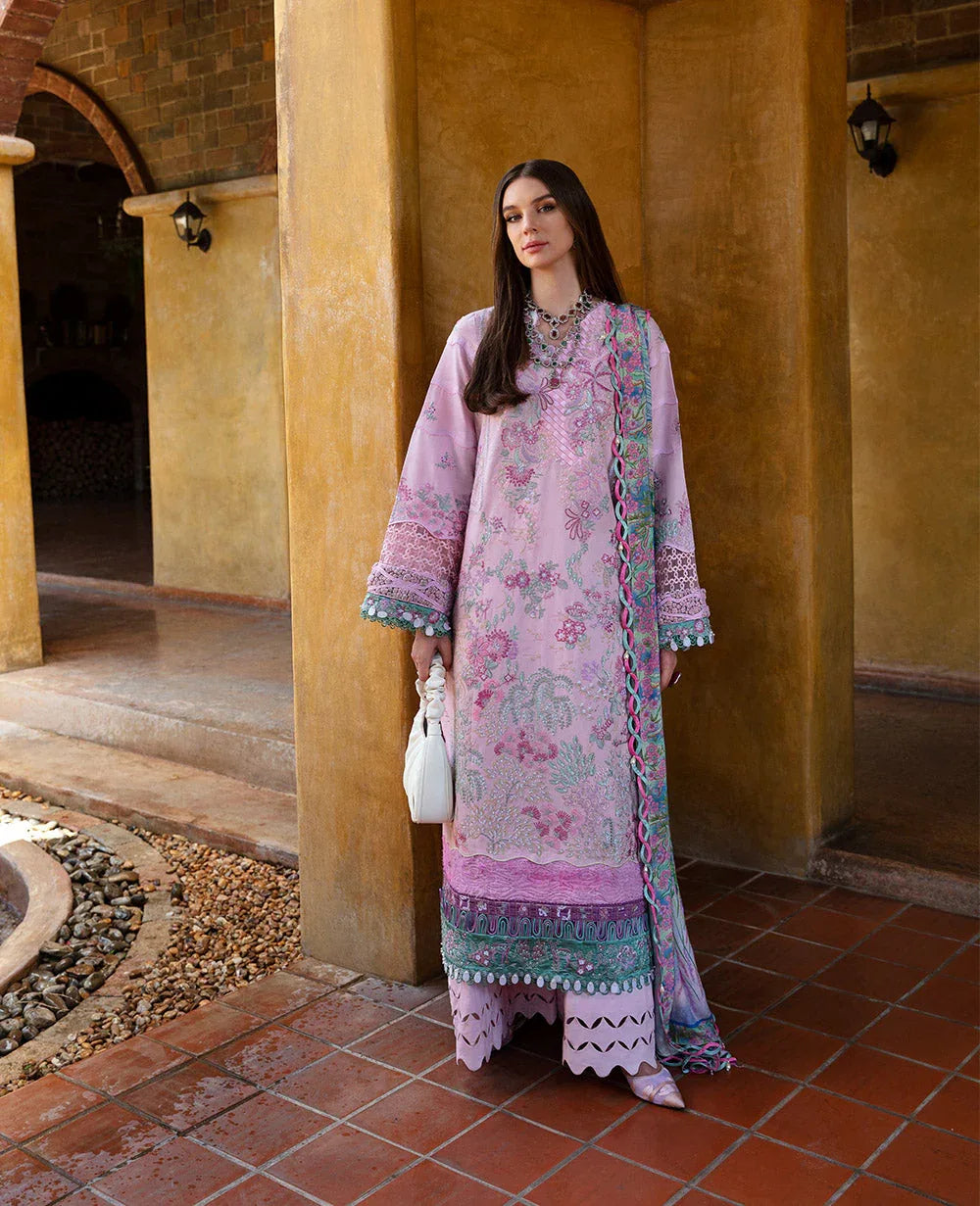 Republic Womenswear | Ilana Eid Luxury Lawn | Aveline - Rang-e-Khaas