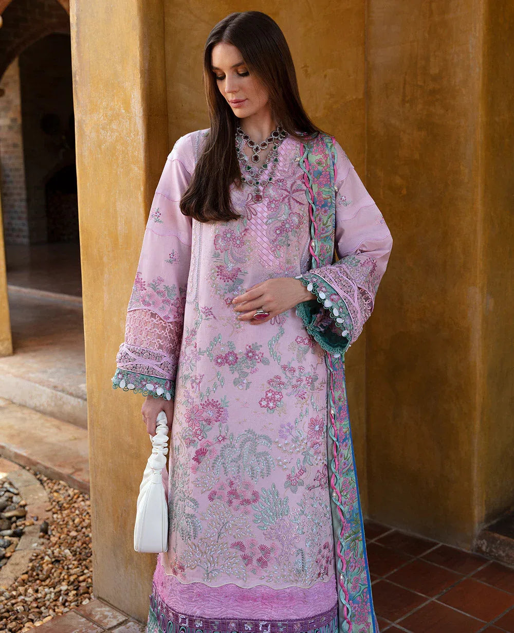 Republic Womenswear | Ilana Eid Luxury Lawn | Aveline - Rang-e-Khaas