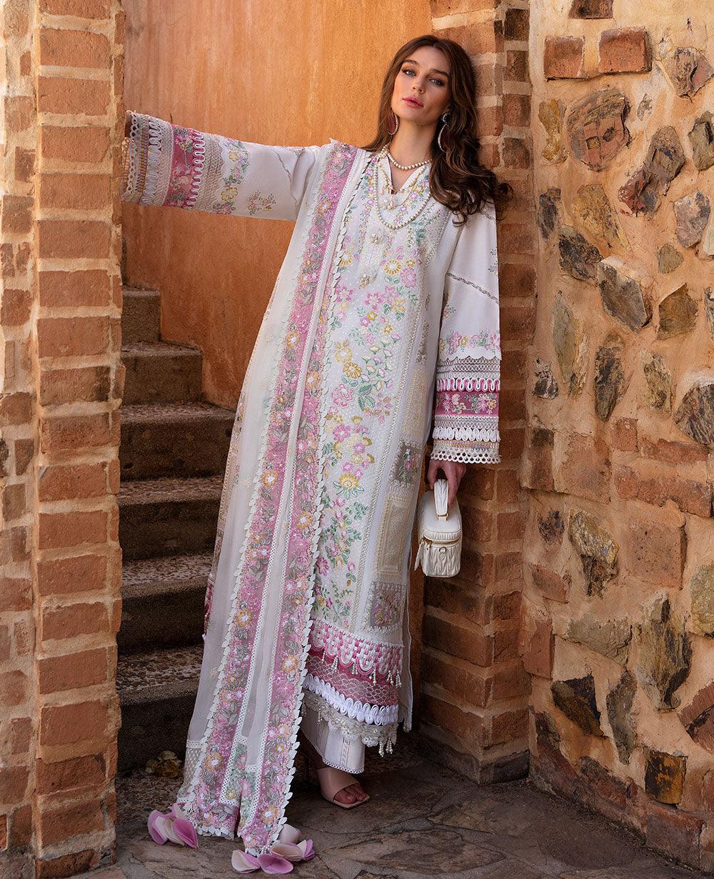 Republic Womenswear | Ilana Eid Luxury Lawn | Reveuse - Rang-e-Khaas