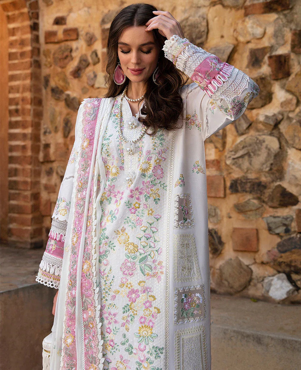 Republic Womenswear | Ilana Eid Luxury Lawn | Reveuse - Rang-e-Khaas