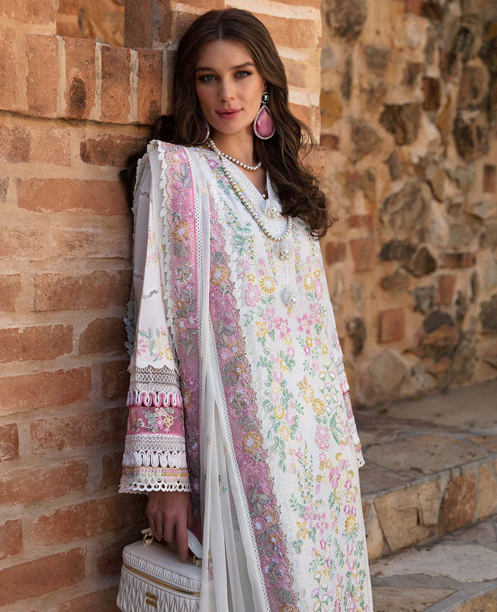 Republic Womenswear | Ilana Eid Luxury Lawn | Reveuse - Rang-e-Khaas