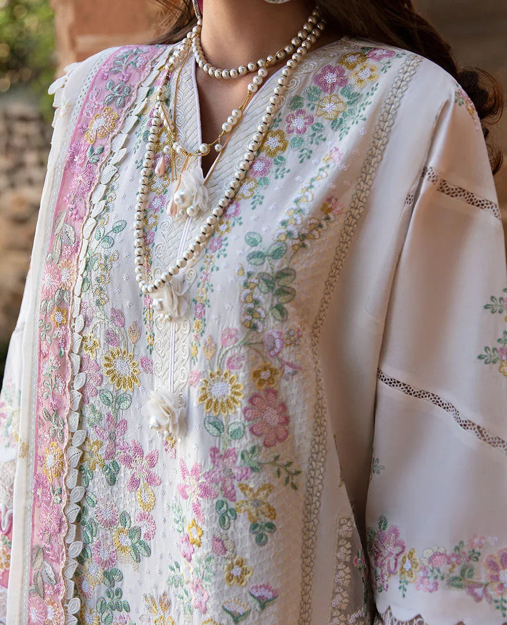 Republic Womenswear | Ilana Eid Luxury Lawn | Reveuse - Rang-e-Khaas