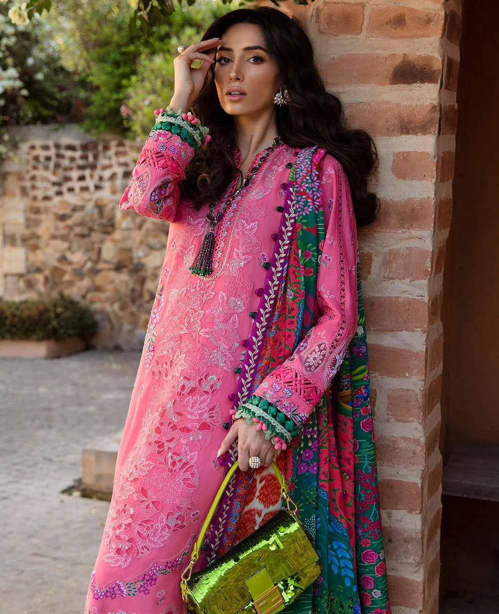 Republic Womenswear | Ilana Eid Luxury Lawn | Clemence - Rang-e-Khaas